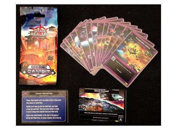 Star Realms Cosmic Gambit Set Expansion Expansion/Utvidelse til Star Realms